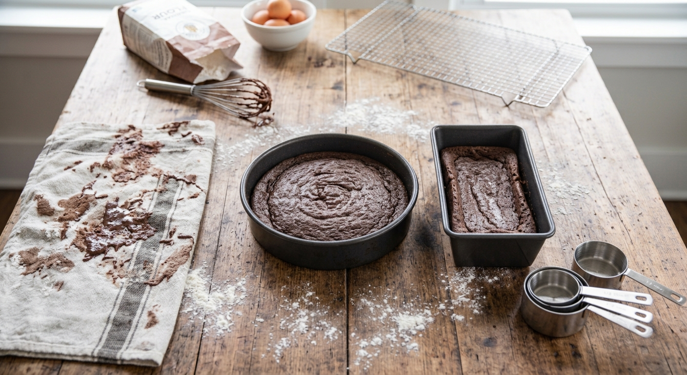why cakes are dense and flat