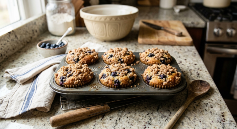 muffins are dry and crumbly